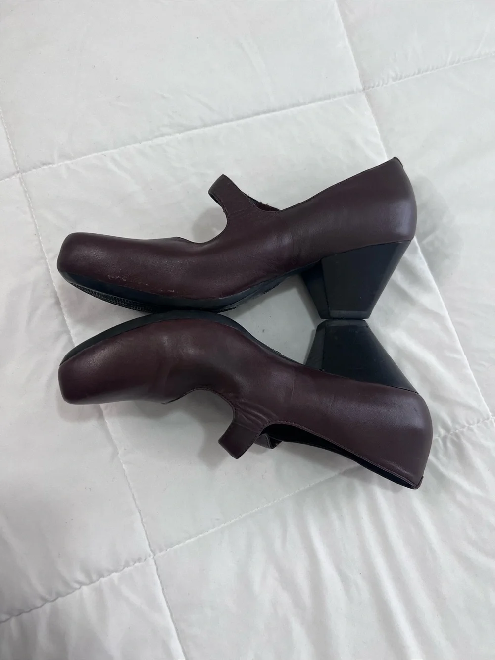 Dansko Mary Jane Comfort Pumps Leather vintage heels shoes size 39